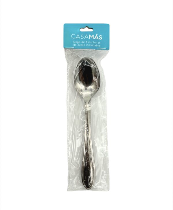 Set de 6 cucharas de te 1.8mm