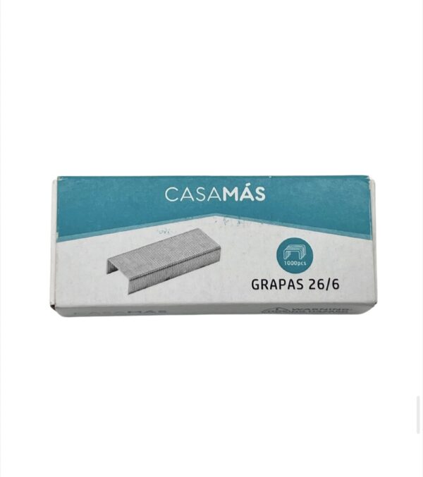 Grapas 26/6 1000pzs