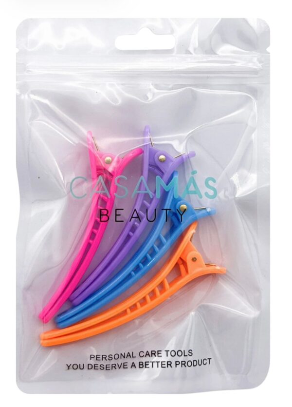Clips para cabello 4pzs (1373)
